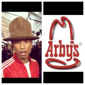 Pharrell's Arby's hat